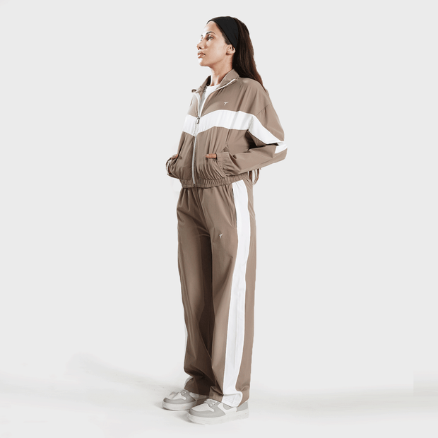 Tf-BaseRun Khaki Bottoms With White Panels