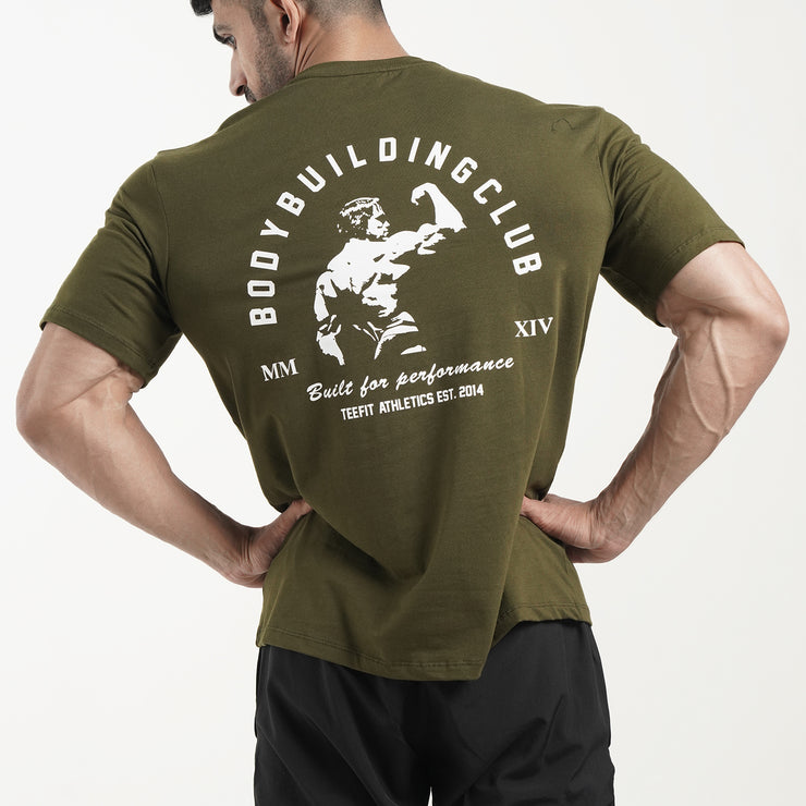 Tf-Olive Bodybuilding Club Tee