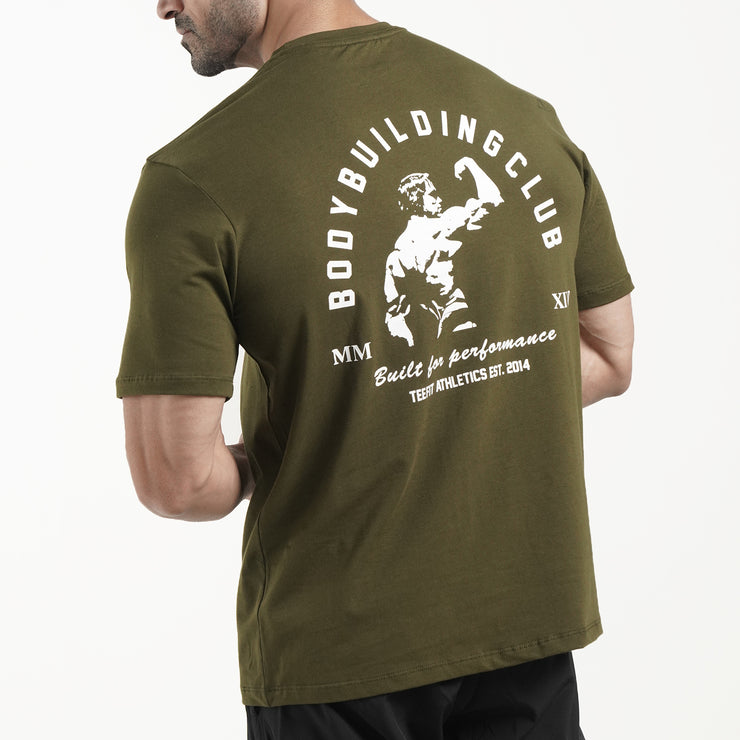 Tf-Olive Bodybuilding Club Tee