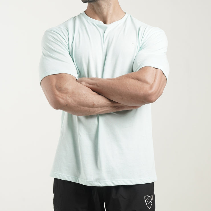 Tf-Light Mint Green Bodybuilding Club Tee