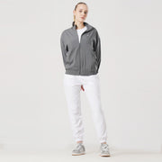 Tf-Premium White Micro Stretch Women Cuff Bottoms