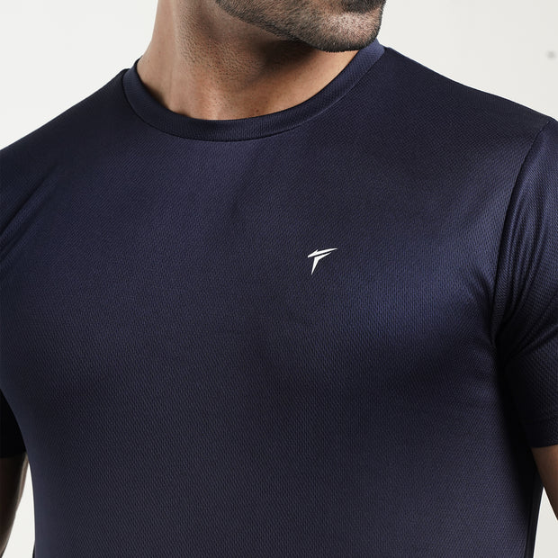 Tf-Navy Fearless Mesh Tee