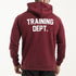 Tf-Maroon Training DEPT Pull Over Hoodie