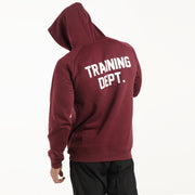 Tf-Maroon Training DEPT Pull Over Hoodie