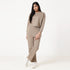 Tf-Premium Brown Scuba Cotton Tracksuit