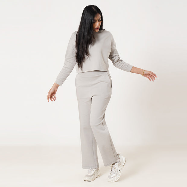 Tf-Premium Grey Scuba Cotton Tracksuit