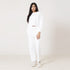 Tf-Premium White Scuba Cotton Tracksuit