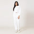 Tf-Premium White Scuba Cotton Tracksuit