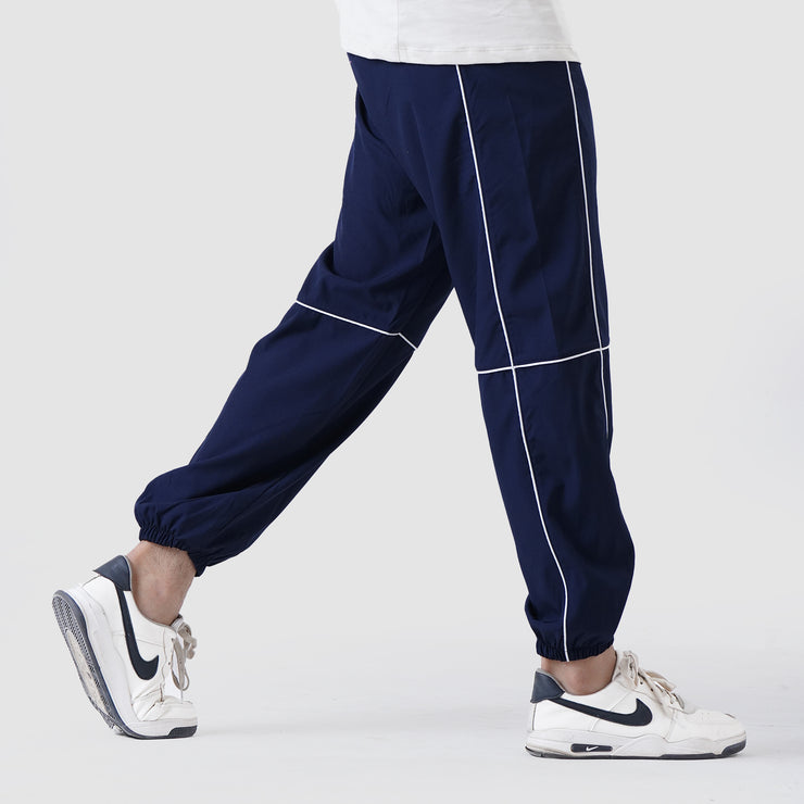 Tf-Premium Navy Micro All Piping Bottoms