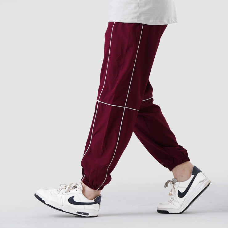 Tf-Premium Maroon Micro All Piping Bottoms