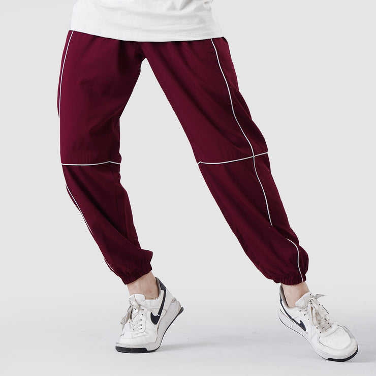 Tf-Premium Maroon Micro All Piping Bottoms
