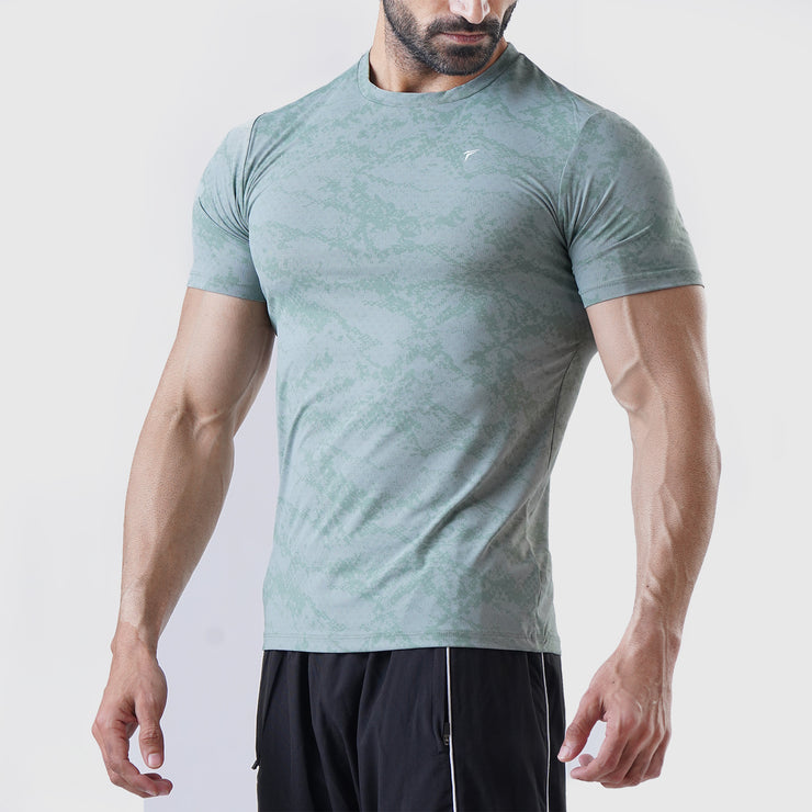 Tf-Ultimate Light Green Training Camouflage Tee