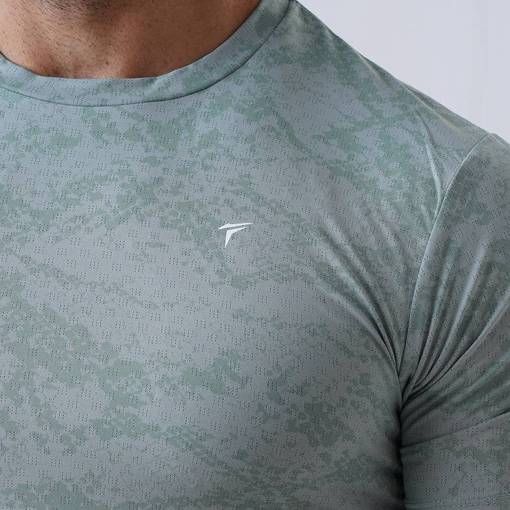 Tf-Ultimate Light Green Training Camouflage Tee