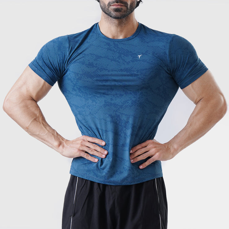 Tf-Ultimate Blue Training Camouflage Tee