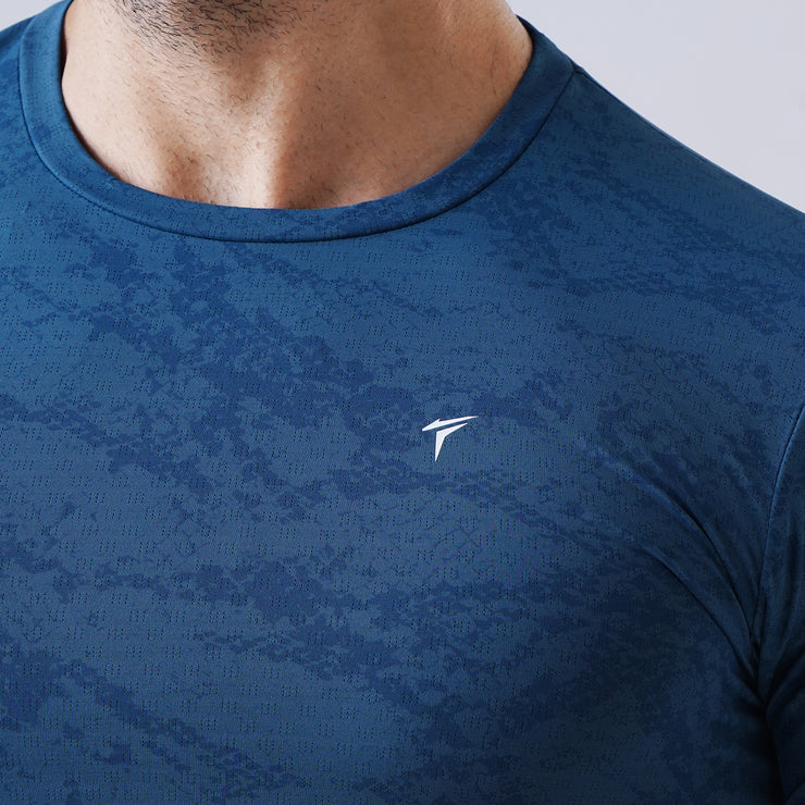 Tf-Ultimate Blue Training Camouflage Tee