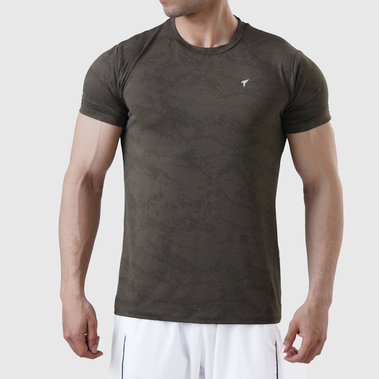 Tf-Ultimate Olive Green Training Camouflage Tee