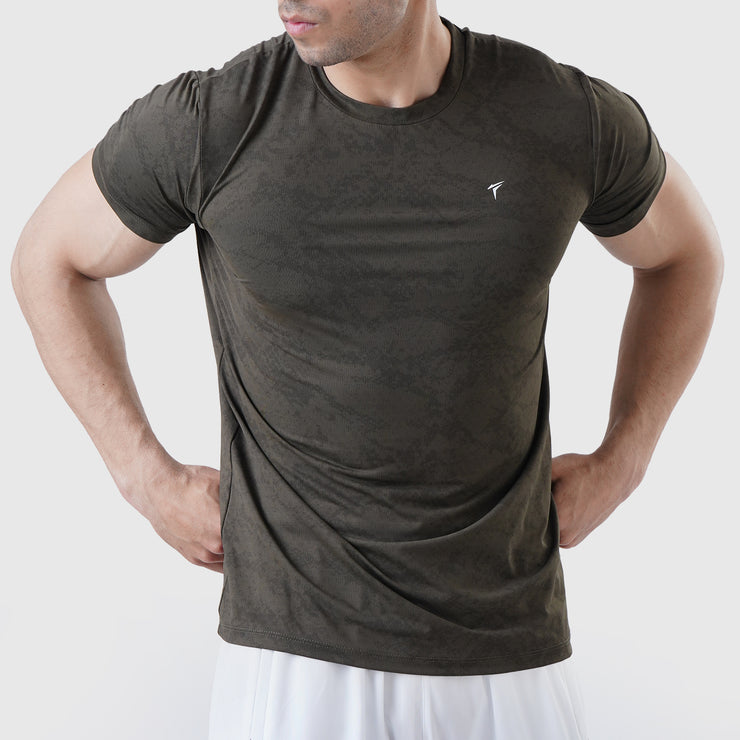 Tf-Ultimate Olive Green Training Camouflage Tee