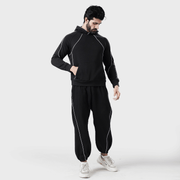 Tf-Premium Black Essential Multi Piping Bottoms