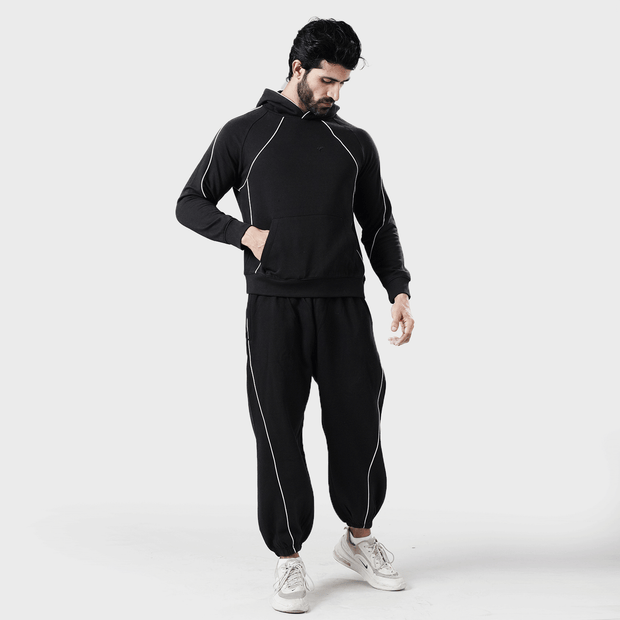 Tf-Premium Black Essential Multi Piping Bottoms