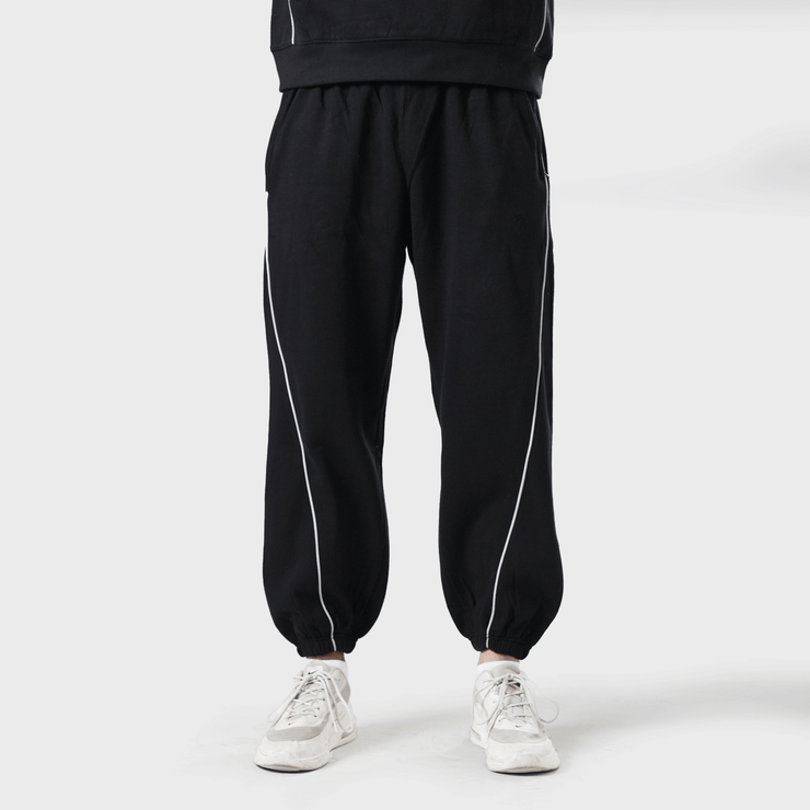 Tf-Premium Black Essential Multi Piping Bottoms