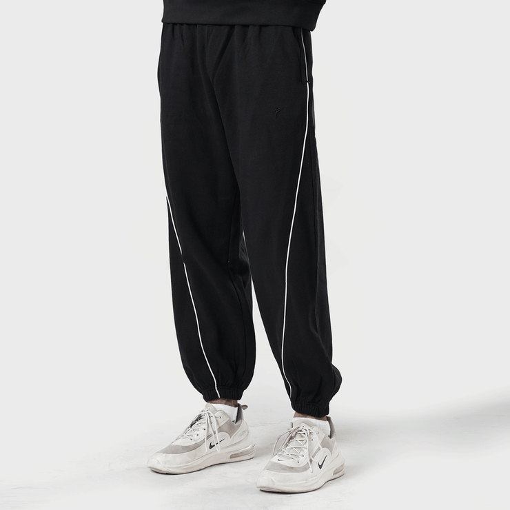 Tf-Premium Black Essential Multi Piping Bottoms