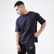 Tf-Premium Scuba MidNight B Half Sleeve Heavy GSM Pocket Top