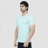 Tf-Premium Sea Green Muscle Fit V-Neck Prime Tee