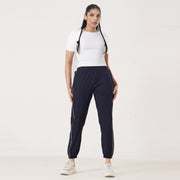 Tf-Premium Navy Double Piping Micro Bottoms