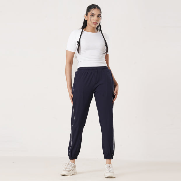 Tf-Premium Navy Double Piping Micro Bottoms