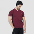 Tf-Premium Maroon Muscle Fit V-Neck Prime Tee