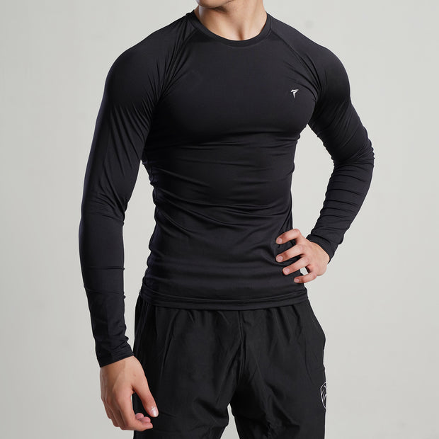 Full Sleeve Black Compression Tee