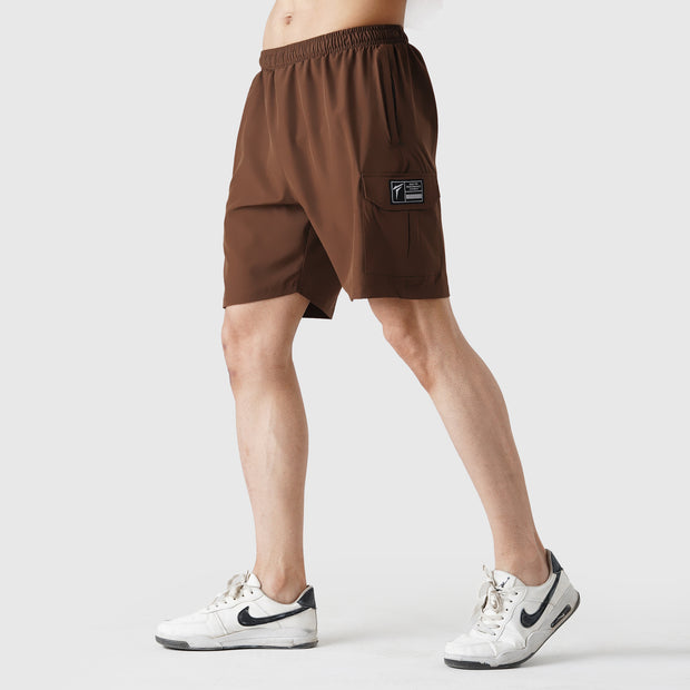 Tf-Brown Training Micro Cargo Shorts