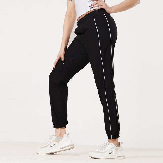 Tf-Premium Black Double Piping Micro Bottoms