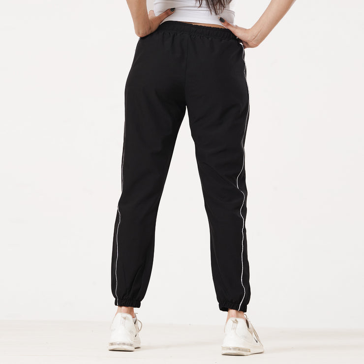 Tf-Premium Black Double Piping Micro Bottoms