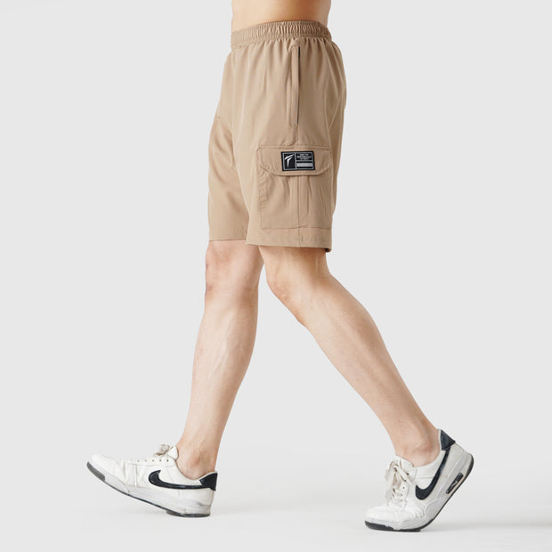 Tf-Beige Training Micro Cargo Shorts