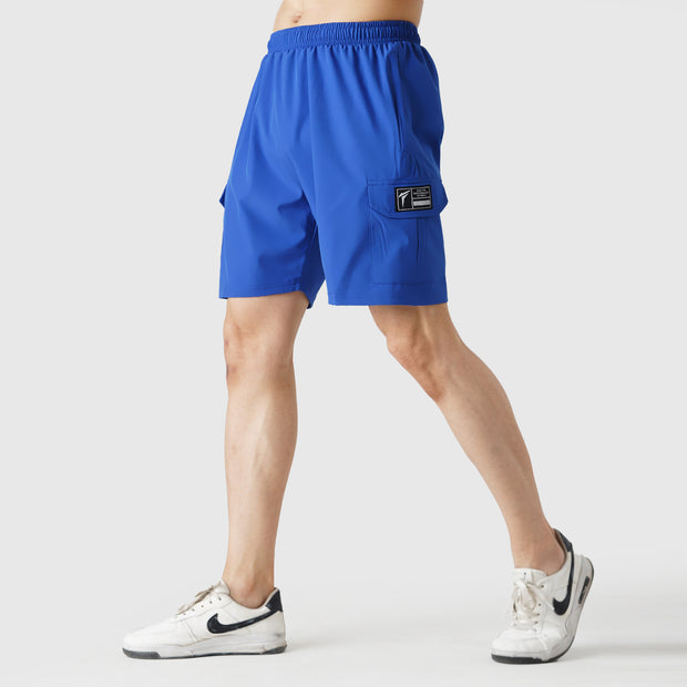 Tf-Royal Blue Training Micro Cargo Shorts