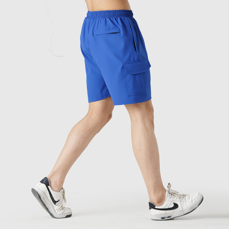 Tf-Royal Blue Training Micro Cargo Shorts