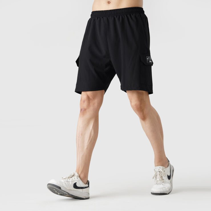 Tf-Black Training Micro Cargo Shorts