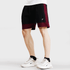 Tf-Black AERO Training Micro Shorts With Maroon Panels