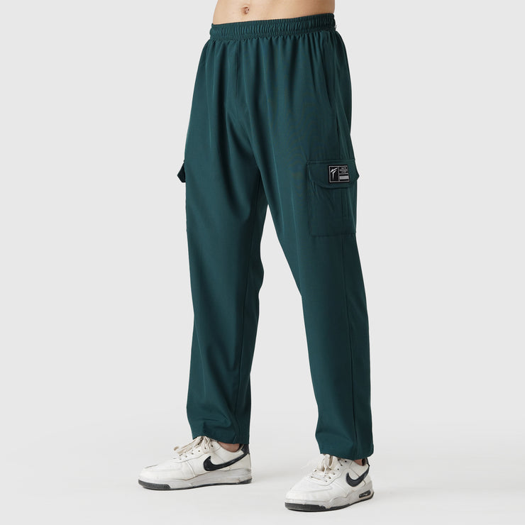Tf-Premium Dark Green Baggy Cargo Bottoms