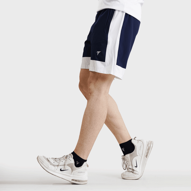 Tf-Navy AERO Training Micro Shorts With White Panels