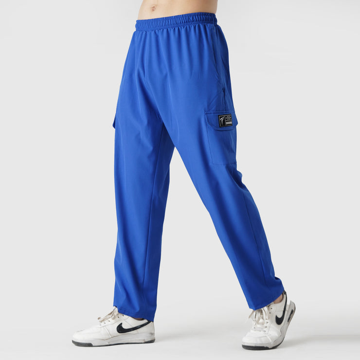 Tf-Premium Royal Blue Baggy Cargo Bottoms