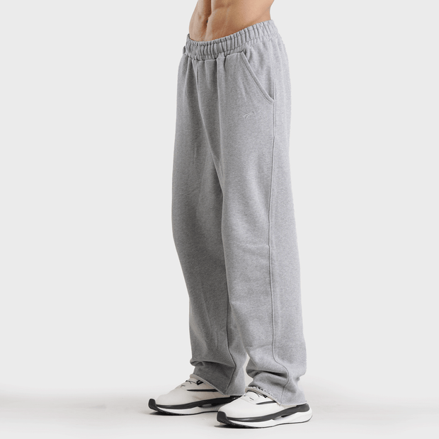 Tf-Grey Heavy GSM Terry Flow Bottoms