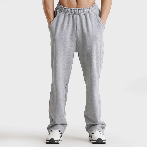 Tf-Grey Heavy GSM Terry Flow Bottoms