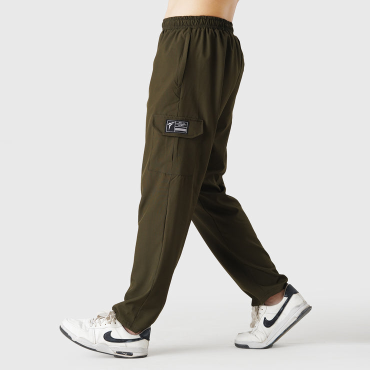 Tf-Premium Olive Green Baggy Cargo Bottoms