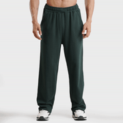 Tf-Forest Green Heavy GSM Terry Flow Bottoms