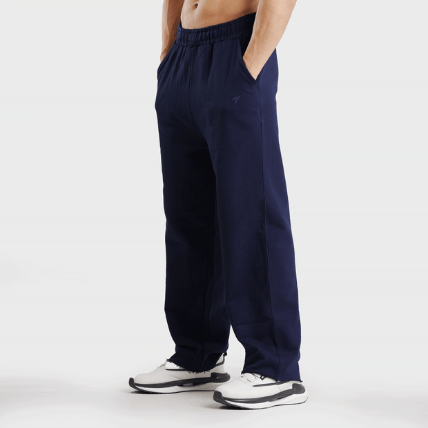 Tf-Navy Heavy GSM Terry Flow Bottoms
