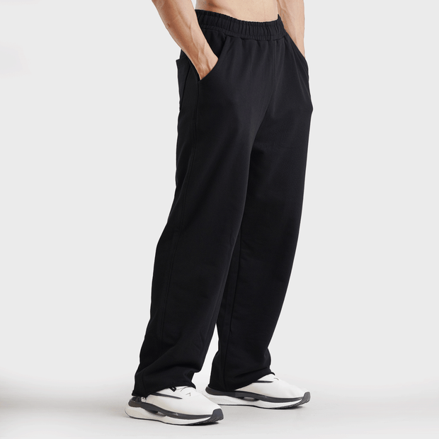 Tf-Black Heavy GSM Terry Flow Bottoms
