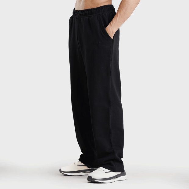 Tf-Black Heavy GSM Terry Flow Bottoms