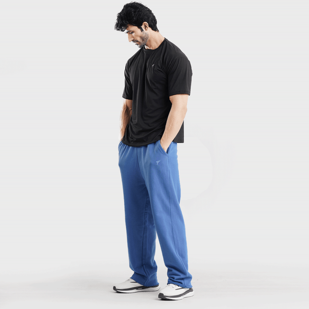 Tf-Royal Blue Heavy GSM Terry Flow Bottoms